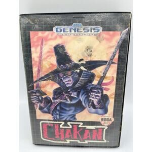 Chakan: The Forever Man Sega Genesis Cartridge And Box